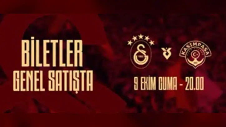 Kasımpaşa maçının biletleri satışta