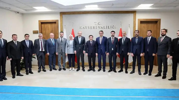 Kayseri'nin ekonomi gündemi Valilikte konuşuldu!