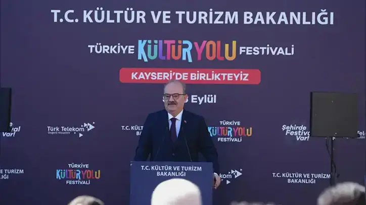 Kayseri'de Türkiye Kültür Yolu heyecanı başladı
