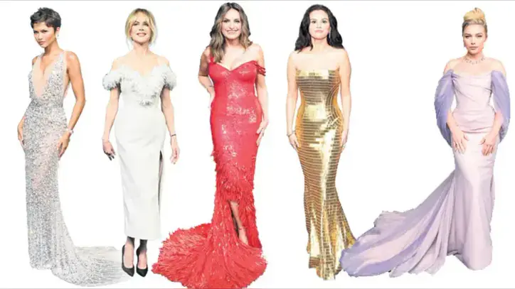 Kırmızı halıda ‘Emmy’ şıklığı