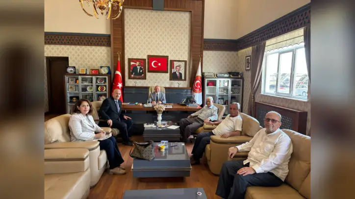 Kocatepe Kültür ve Sanat Platformu’ndan Başkan Siper’e ziyaret