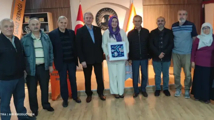 Konya’da kültür ve sanat insanlarını buluşturan anlamlı ziyaret