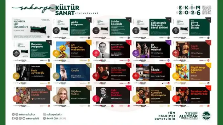 Kültür sanat etkinlikleri Ekim takvimiyle başlıyor