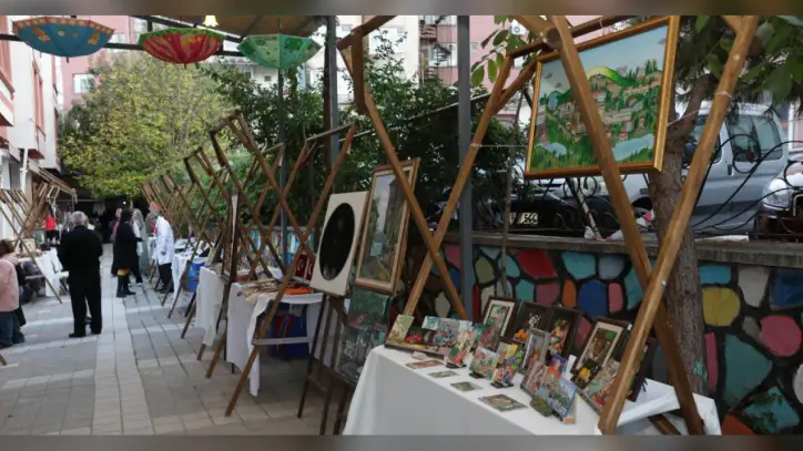 Kütahya'da "Sanat Sokağı" açıldı | Son dakika haberleri