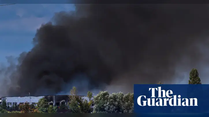 Kyiv suffers hours of daytime air raids as Russia deploys new jet-powered drones