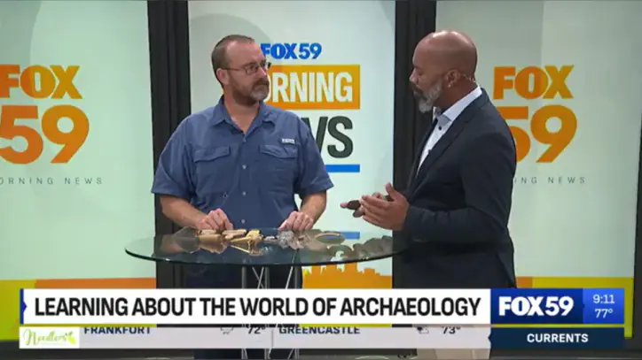 Learning about the world of archaeology at Carmel event