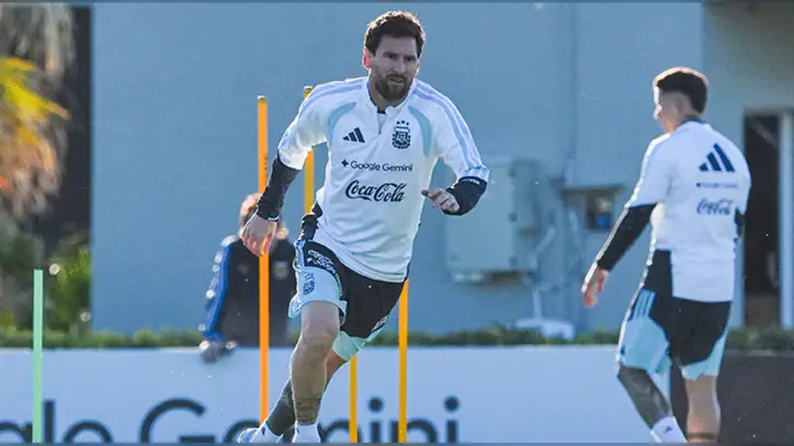 Lionel Messi, milli takım kariyerinin son antrenmanına çıktı!