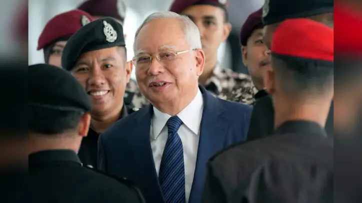 Malaysia's king allows former leader Najib to serve rest of his graft sentence under house arrest