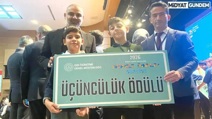Mardin’den Türkiye Üçüncülüğü