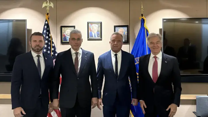 Sağlık Bakanı Memişoğlu, ABD Sağlık Bakanı Robert F. Kennedy Jr. ile görüştü: Sağlıkta iş birliği masaya yatırıldı