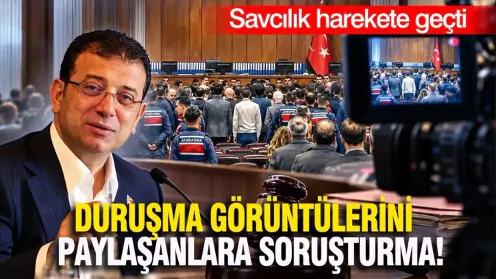 Duruşma görüntülerini sosyal medyada paylaşanlara soruşturma