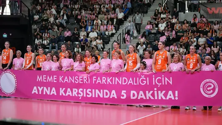 Memorial ve Eczacıbaşı’ndan meme kanseri farkındalık maçı