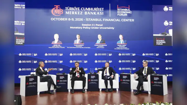 Merkez bankası başkanları İstanbul Ekonomi Forumu'nda para politikasını tartıştı