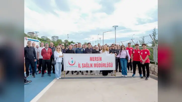 Mersin sağlık için yürüdü | Mersin Haberci Gazetesi