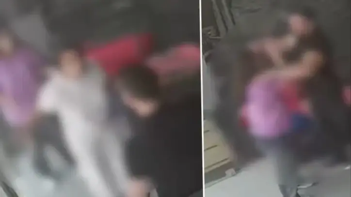 Mersin'de spor salonunda dehşet: Kadının boğazını sıktığı anlar kamerada