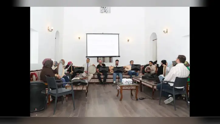 Merzifon’da tarihî medresede musiki akşamları (Amasya)