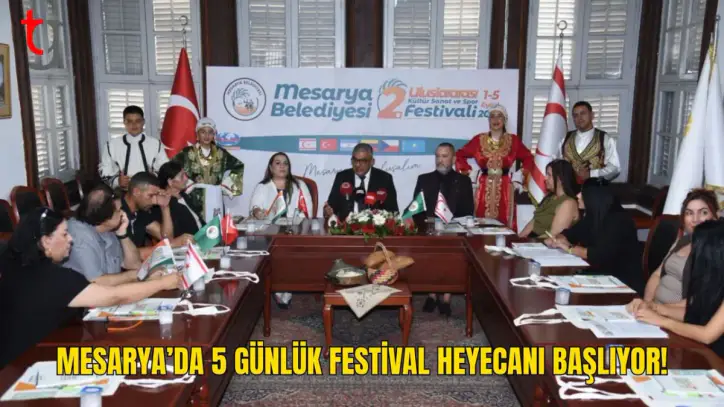 Mesarya’da 5 Günlük Kültür, Sanat ve Spor Şöleni Başlıyor