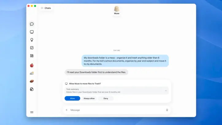 Meta's Muse hits Mac, letting the AI take actions on your computer | TechCrunch