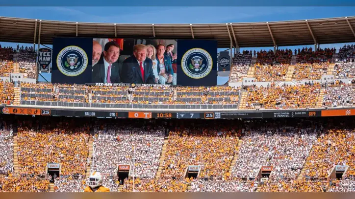 Midterm elections won’t keep Trump from college football on Saturday. A hurricane might