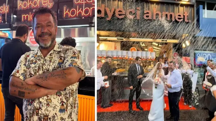 Midyeci Ahmet muradına erdi! Evlilik ilanından 2 ay sonra nikâh