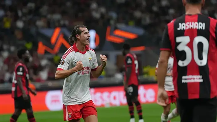 Milan 0-2 Benfica maç özeti (UEFA Avrupa Ligi)