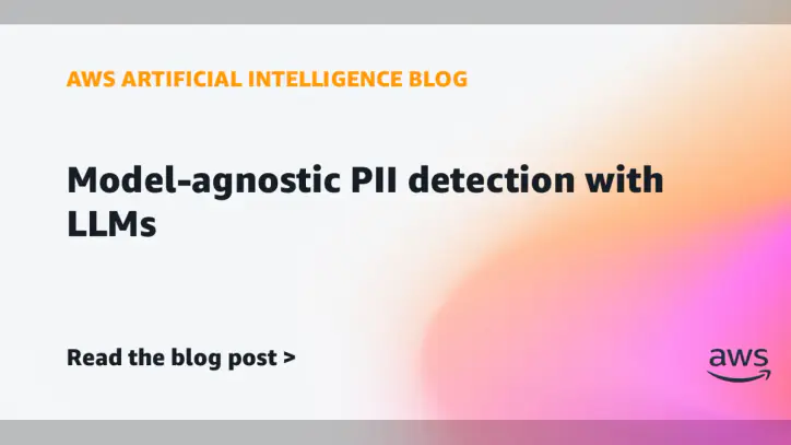Model-agnostic PII detection with LLMs | Amazon Web Services