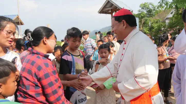 More than 1,600 children celebrate World Mission Sunday in Myanmar - Vatican News
