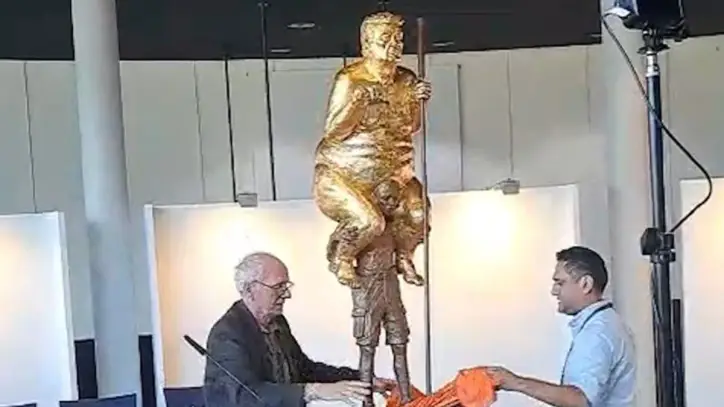 Naked Trump statue goes on display at EU parliament | CNN