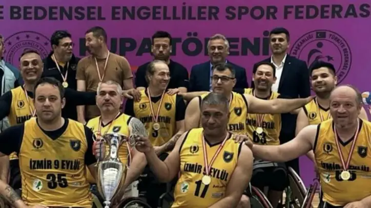 Namağlup şampiyon tekerlekli sandalye basketbol takımının hedefi Süper Lig - İzmir Haber - Habertürk Yerel Haberler
