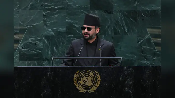 Nepal's climate-connected catastrophe is a warning to the rest of the world, prime minister tells UN