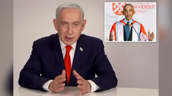 Netanyahu fires back at Obama after he accuses Israel of stealing land, defends Palestinian terror