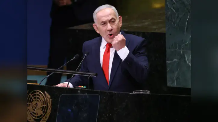 Netanyahu’s UN belligerence wins cheers at home as world walks out