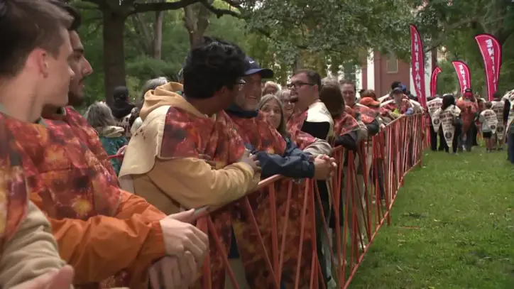 New Haven pizza costume party falls short of world record
