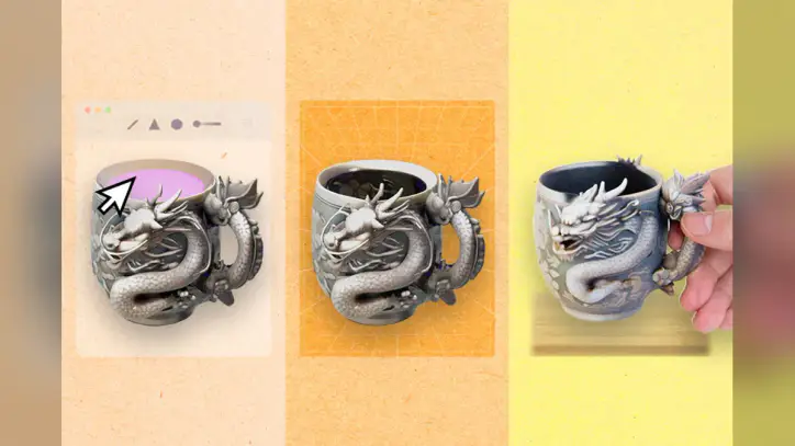 New tool lets users repair AI-generated 3D models, then fabricate them just the way they want