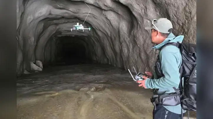 'No hollow or empty space': A drone operator reveals difficulties in Nepal's tunnel rescue efforts