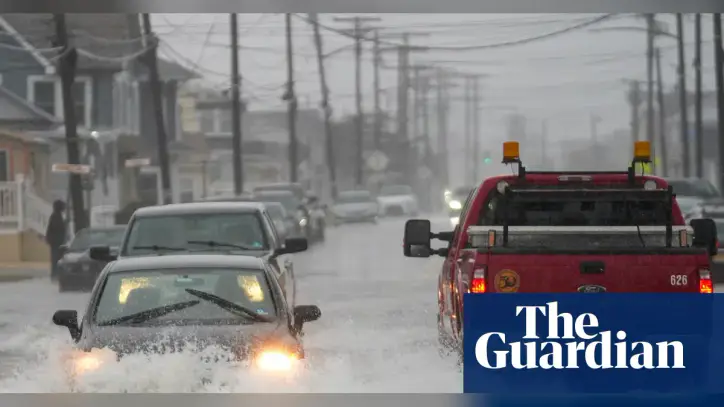 Nor’easter storm batters US east coast with heavy winds and power outages