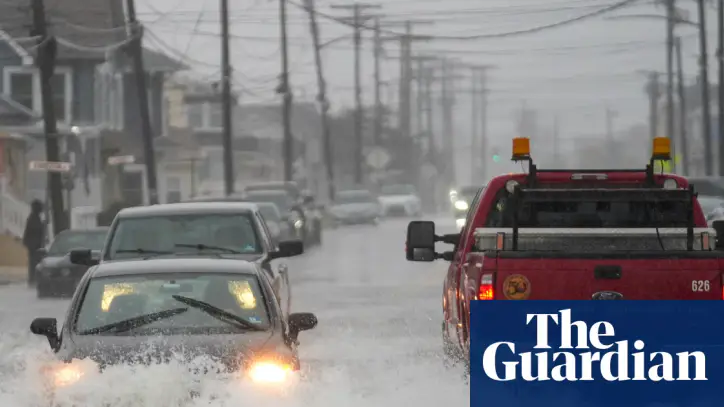 Nor’easter storm batters US east coast with heavy winds and power outages