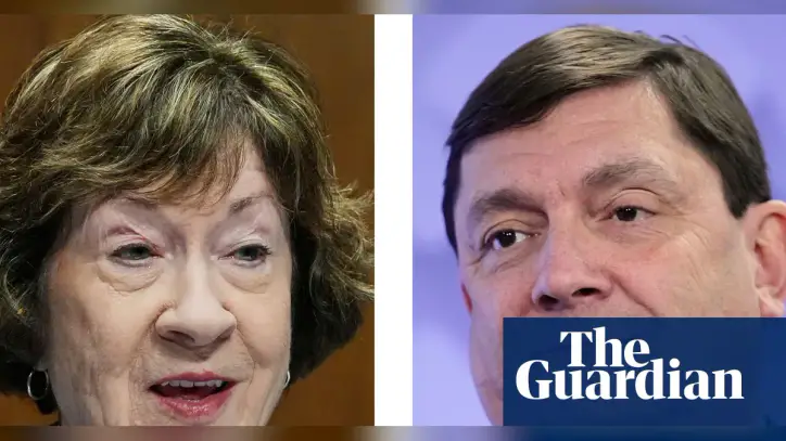 ‘Not exactly his favorite senator’: Susan Collins distances herself from Trump in Maine debate