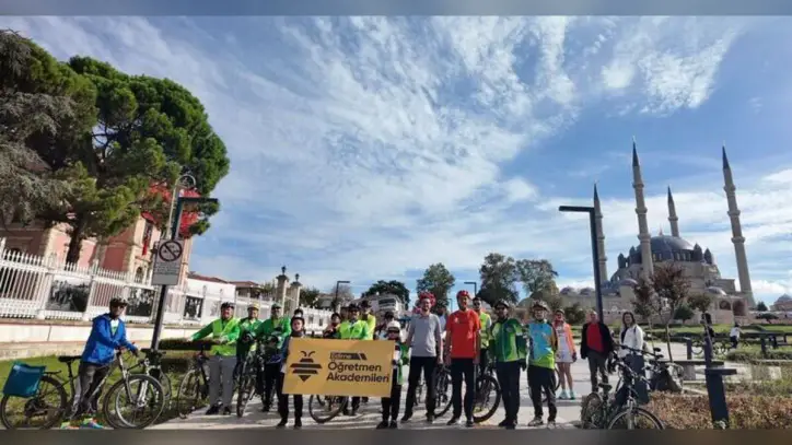 Öğretmenler sağlık için pedal çevirdi | Son dakika haberleri