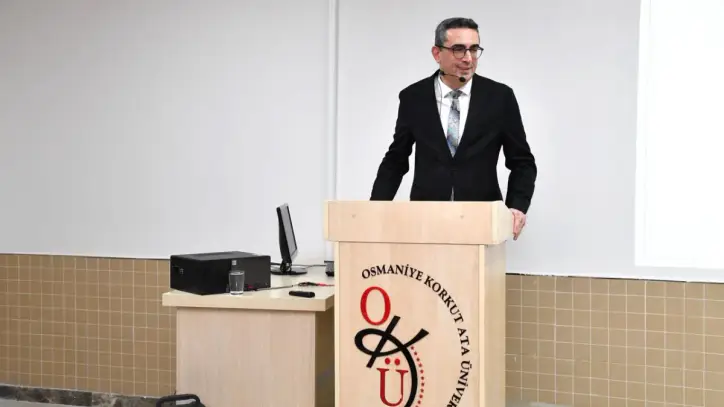 OKÜ'de İlk Ders İl Sağlık Müdürü Emrah Ceviz'den