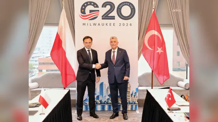 Ömer Bolat, Polonya Maliye ve Ekonomi Bakanı Domański ile görüştü: Ticarette 15 milyar dolar hedefi