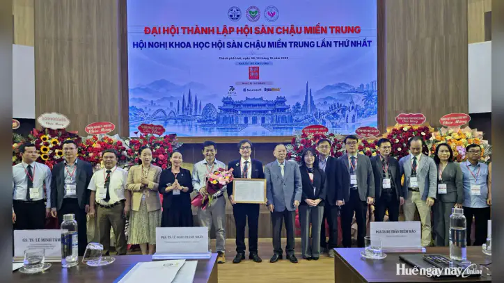 Orta Vietnam Pelvik Taban Derneği'nin kurulması: Bölgesel sağlık sektörü için yeni bir adım.