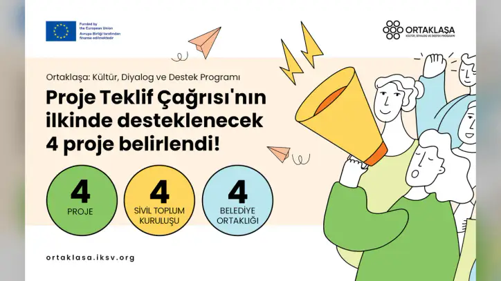 Ortaklaşa’nın Yeni Döneminde Desteklenecek İlk Dört Proje Belirlendi