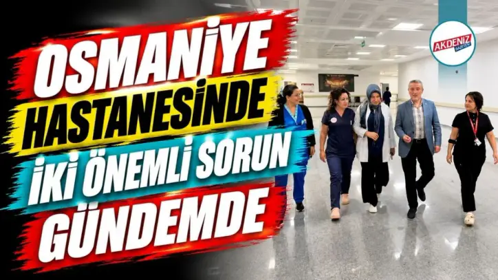 Osmaniyede Sağlık Çalışanlarından Kritik Talepler!