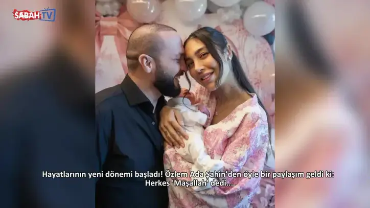 Özlem Ada Şahin'in sosyal medya paylaşımını görenler 'maşallah' demeden geçmedi! | Video