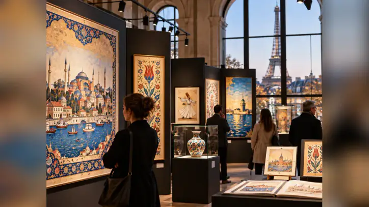 Paris’te İstanbul’un sanat yolculuğu: “Bir Şehir, Bin Bakış” - Manşet Haber