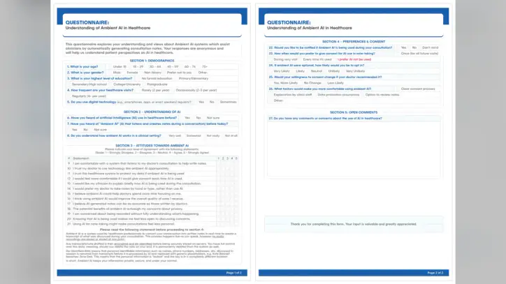 Questionniare