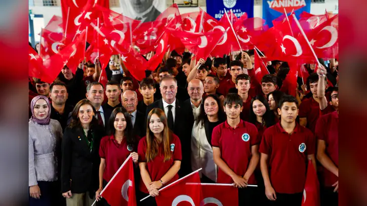 PENDİK BORSA İSTANBUL OKUL SPOR SALONU AÇILDI