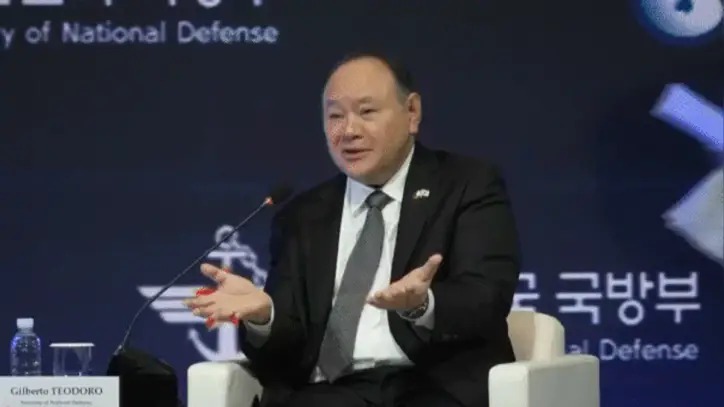 Philippines defense chief calls out China after note interrupts remarks at Seoul forum: 'Coercion, bullying'
