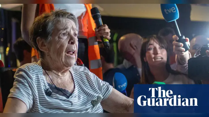 Police use teargas on protesters as disabled woman, 87, evicted from Madrid home